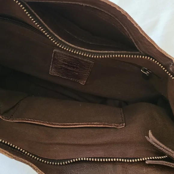 Latico Brown Leather Tote Bag - Picture 10 of 11
